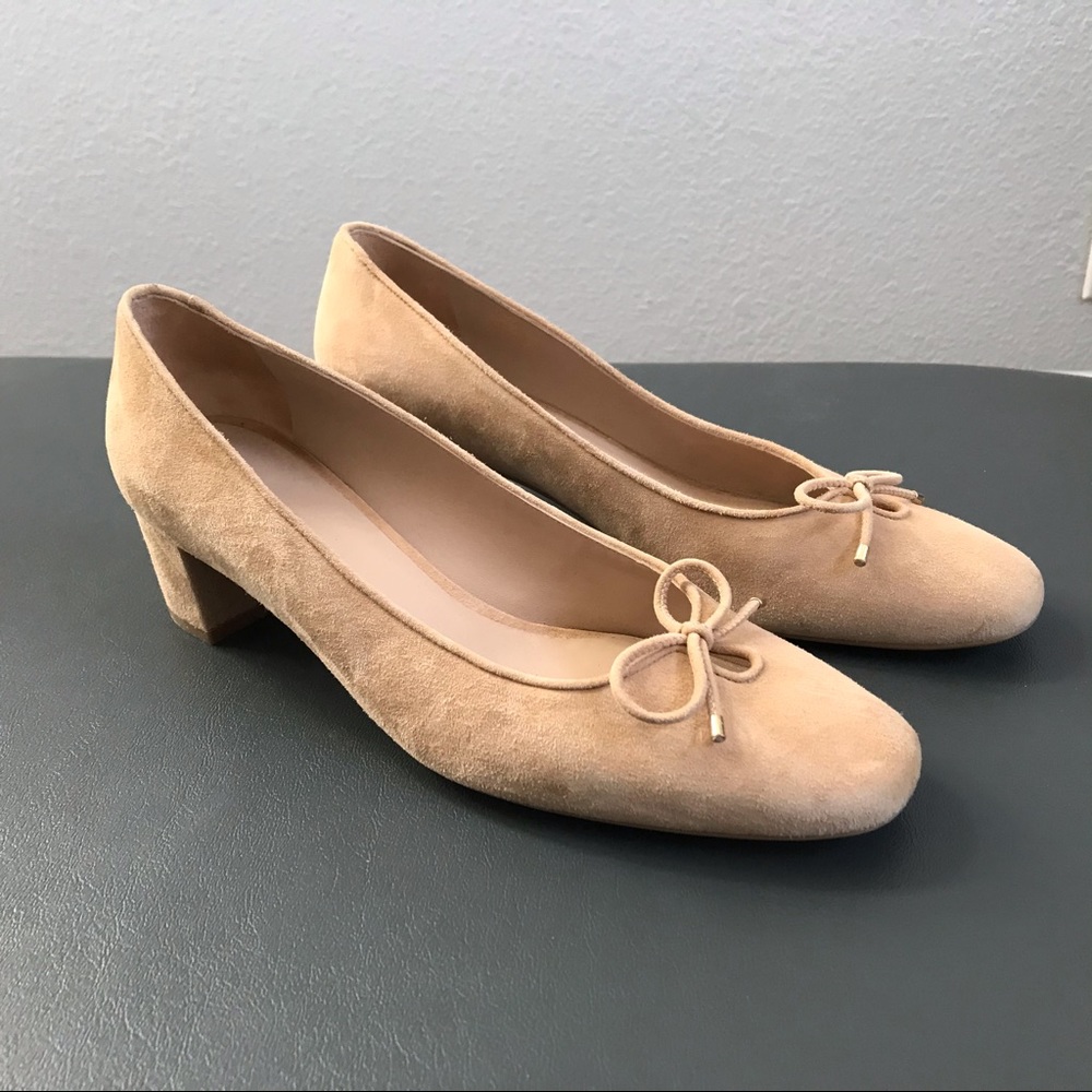 Stuart Weitzman suede heel shoes, size 10